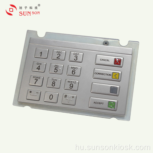 Vandal Encryption PIN pad a fizetési kioszkhoz